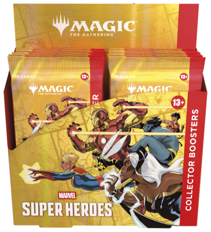 Magic: The Gathering Marvel Super Heroes Collector Booster Box